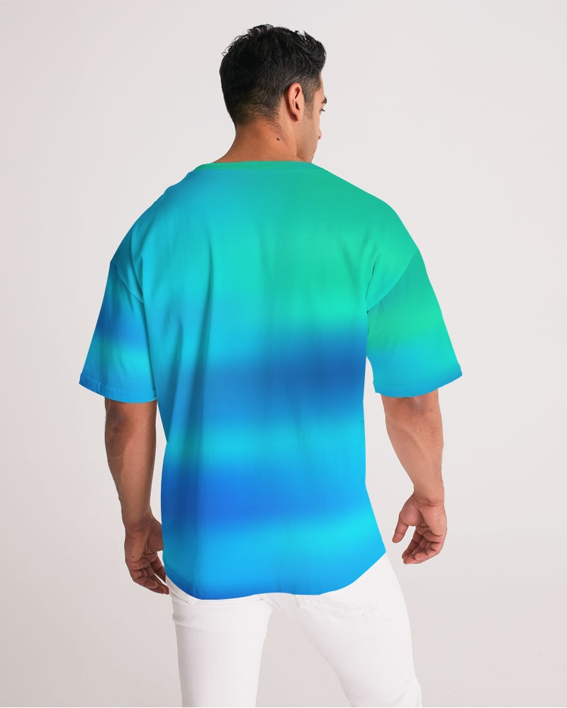 Ocean Shore Blues Men's Shirt-cloth-Digital Rawness