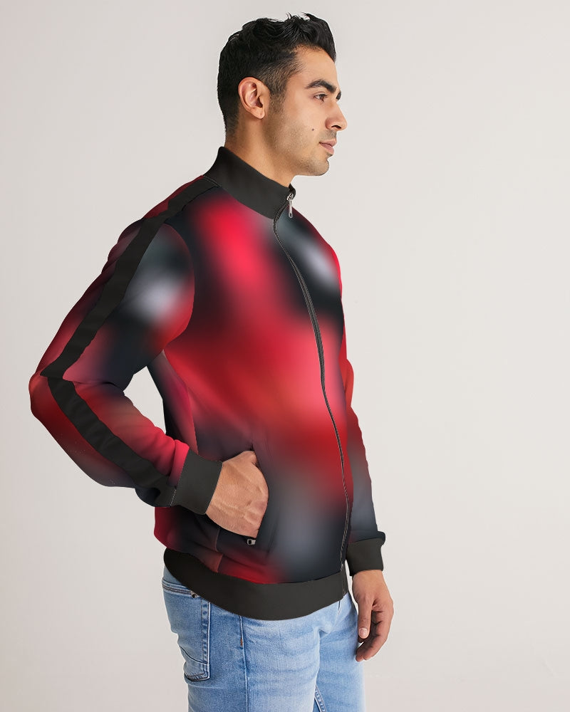 Cherry Bomb Men's Stripe-Sleeve Track Jacket-cloth-Digital Rawness