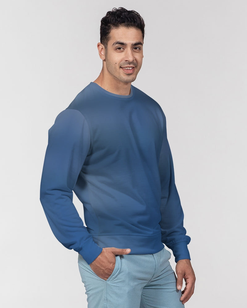 Shaded Men's Classic French Terry Crewneck Pullover-cloth-Digital Rawness