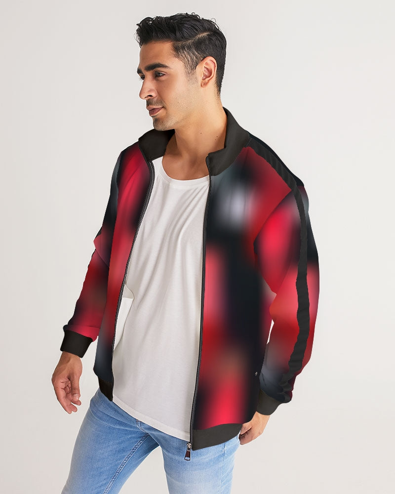 Cherry Bomb Men's Stripe-Sleeve Track Jacket-cloth-Digital Rawness