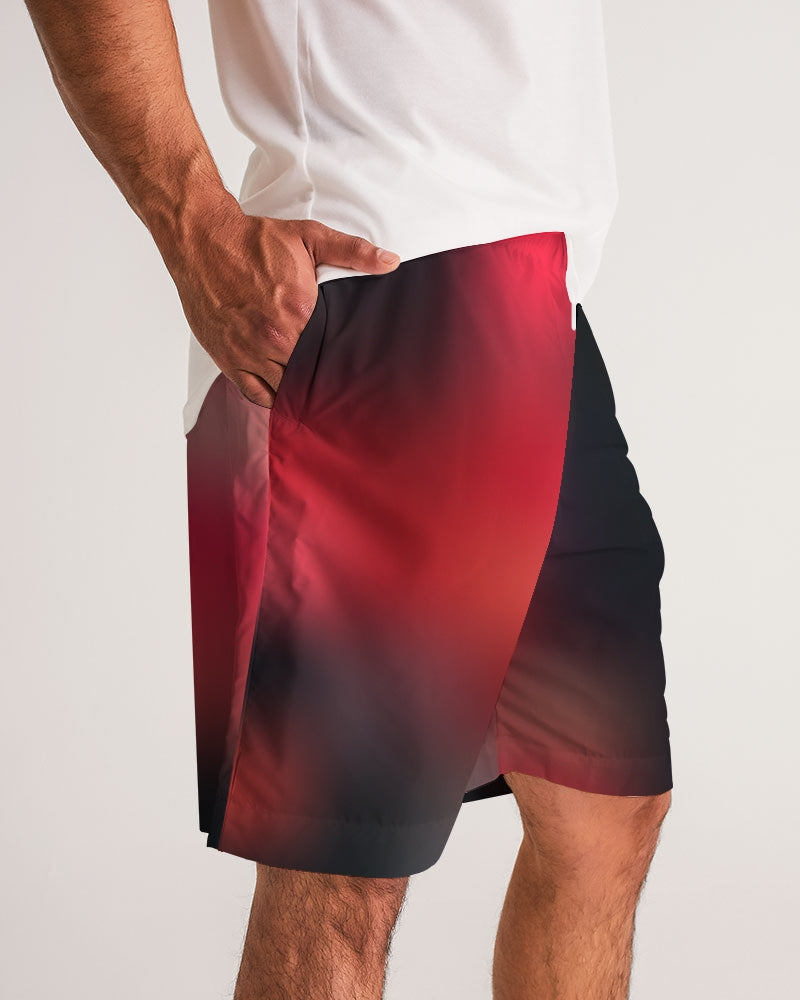 Cherry Bomb Men's Jogger Shorts-cloth-Digital Rawness