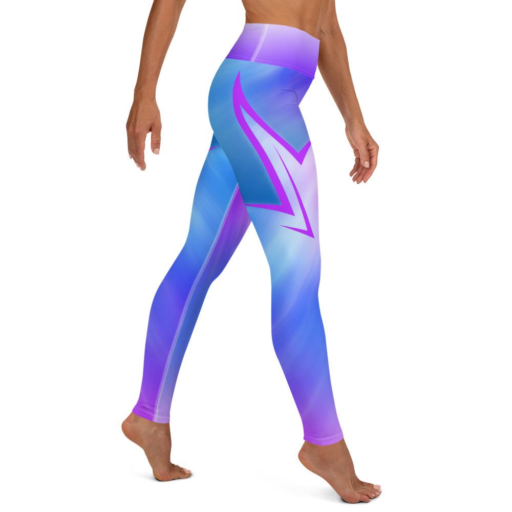 Tie Die Lighting Fashion Fitness Leggings-Sportwear-Digital Rawness