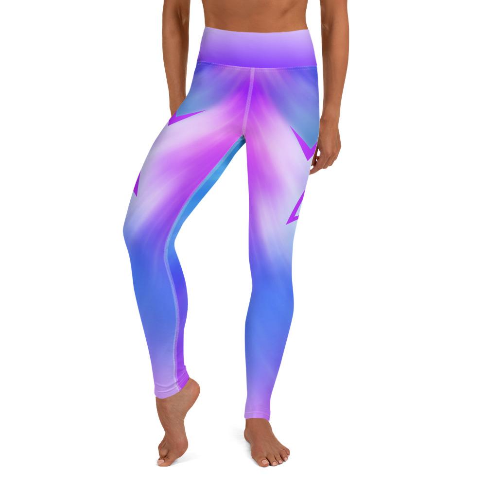Tie Die Lighting Fashion Fitness Leggings-Sportwear-Digital Rawness