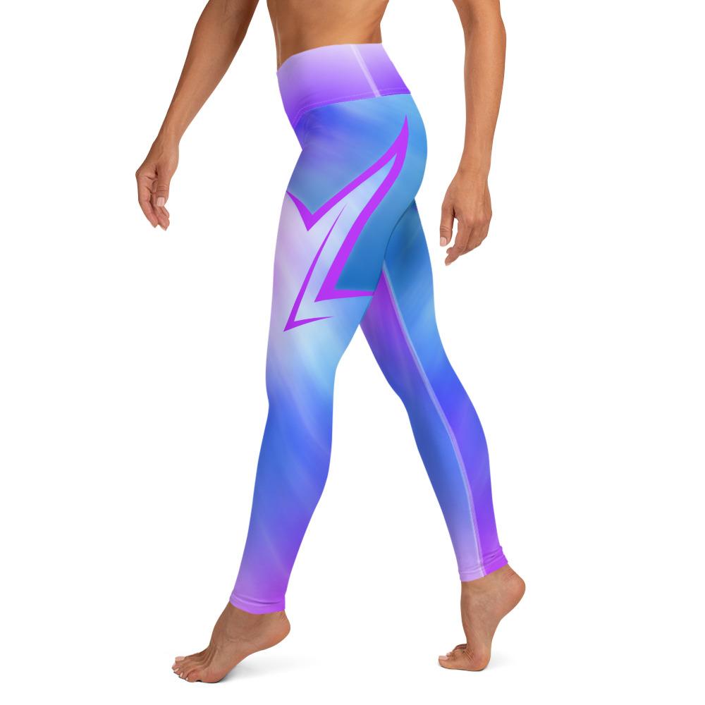 Tie Die Lighting Fashion Fitness Leggings-Sportwear-Digital Rawness
