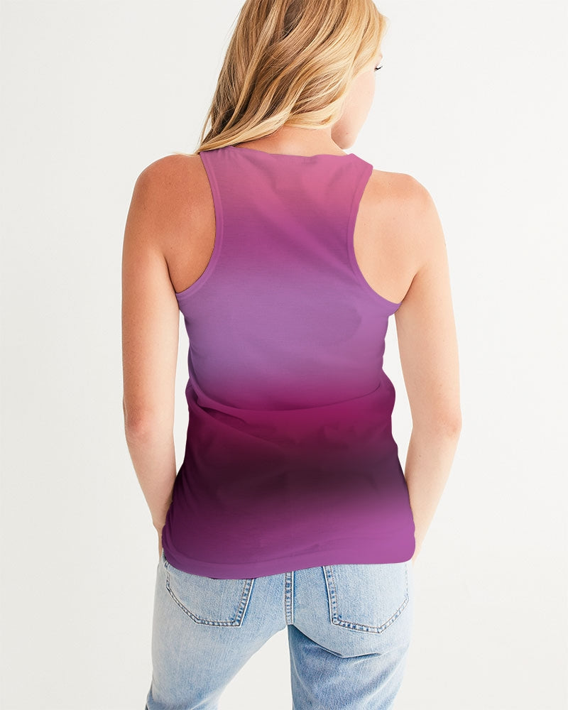 Palm Fade Women's Tank Top-cloth-Digital Rawness
