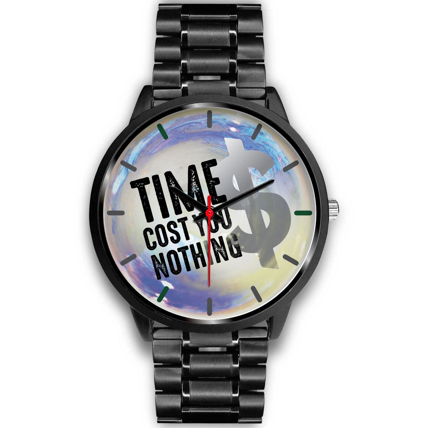 Time Cost You Nothing Black Watch Options-Black Watch-Digital Rawness
