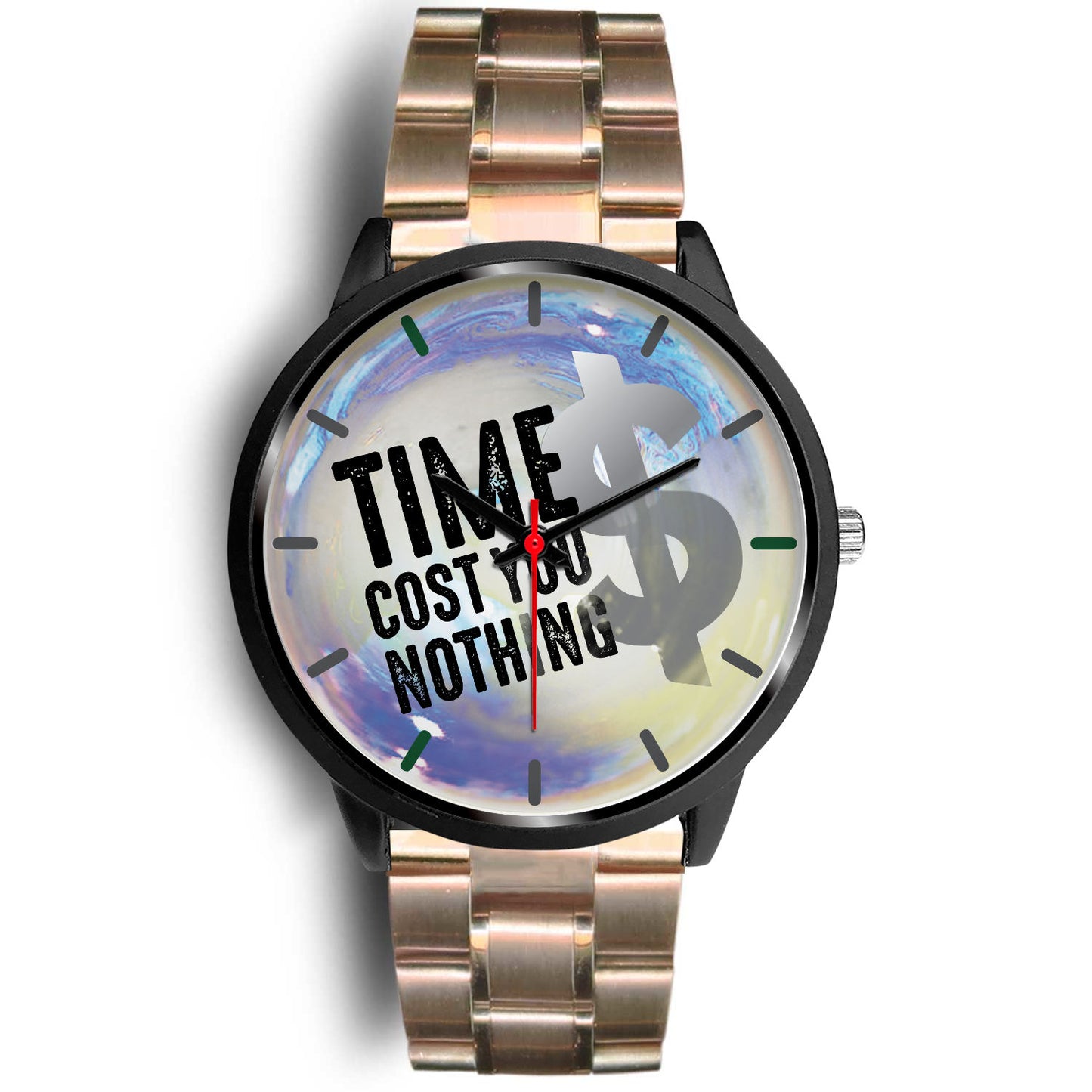 Time Cost You Nothing Black Watch Options-Black Watch-Digital Rawness