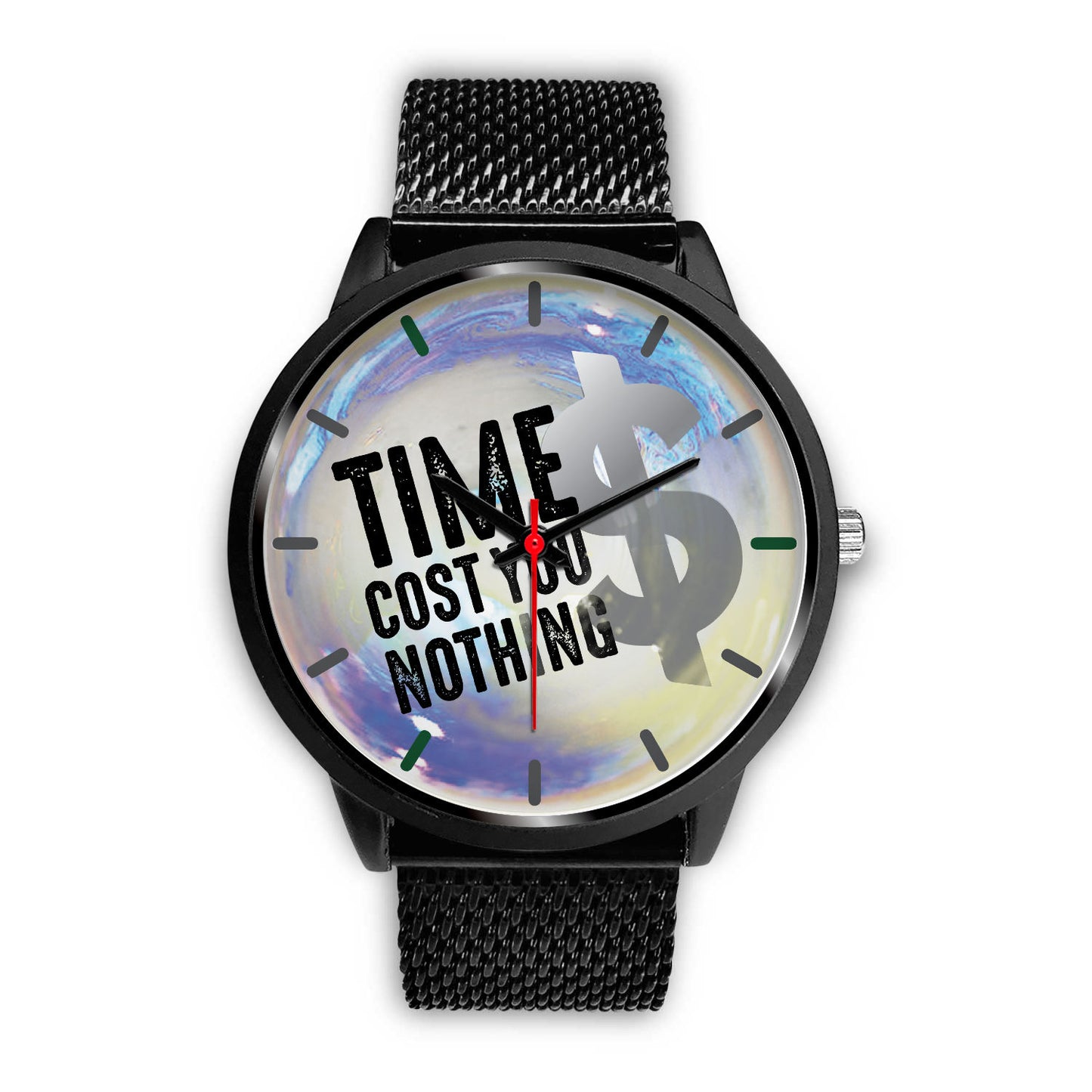 Time Cost You Nothing Black Watch Options-Black Watch-Digital Rawness