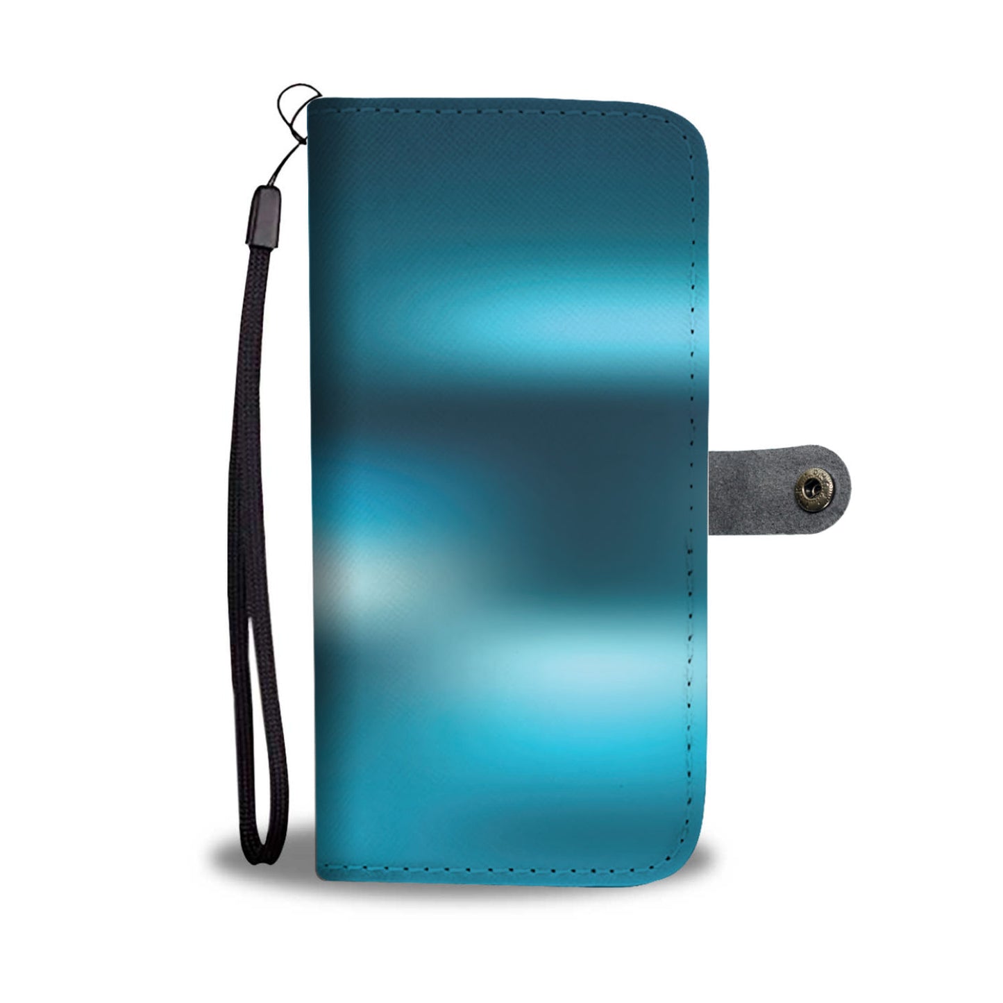 Blue Pastelly Flip Wallet Phone Case-Wallet Case-Digital Rawness