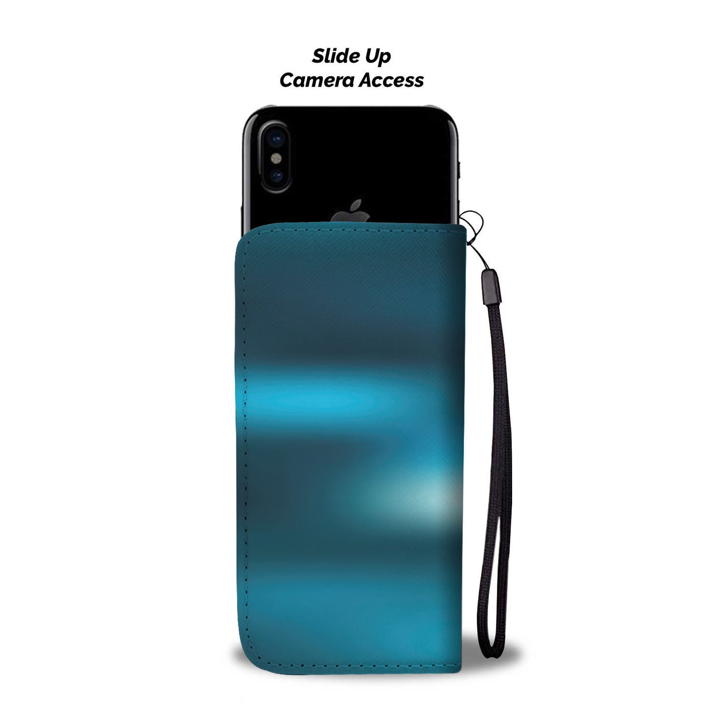 Blue Pastelly Flip Wallet Phone Case-Wallet Case-Digital Rawness