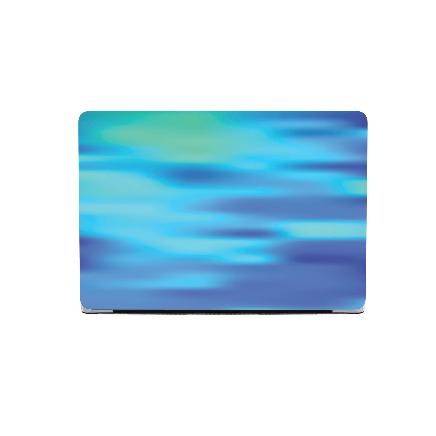 Ocean Shore Blues Hardshell Macbook Case-MacBook Case-Digital Rawness