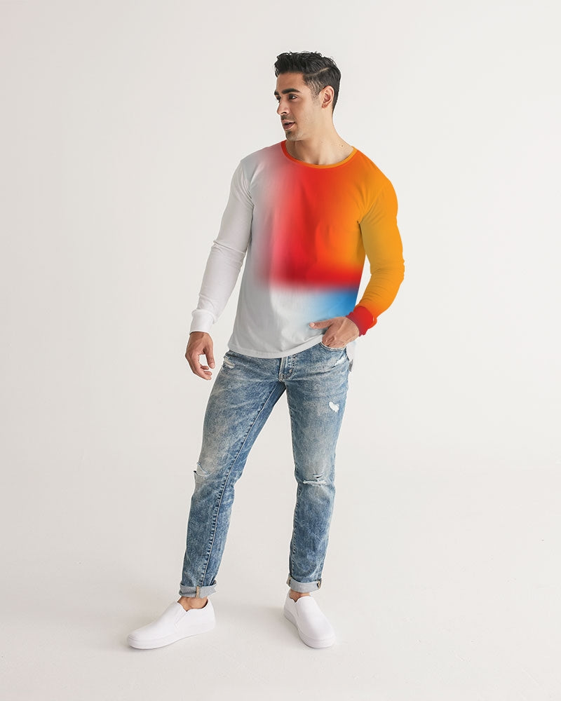 Just A Little Men's Long Sleeve Shirt-cloth-Digital Rawness