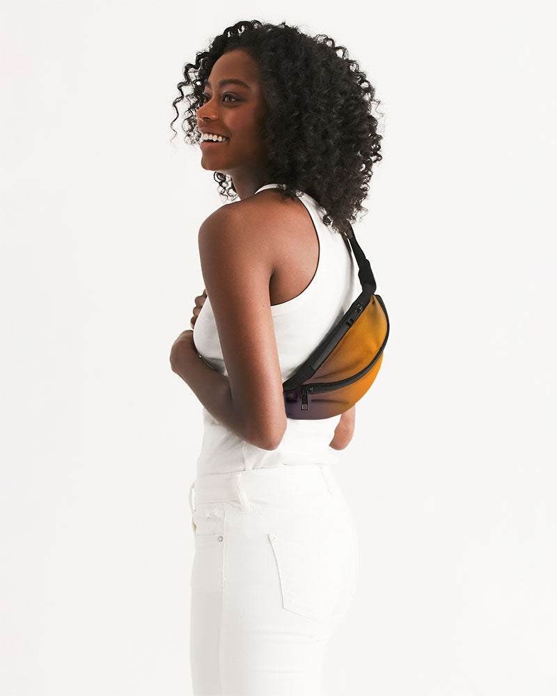 Burnt Orange Fanny Pack-Digital Rawness