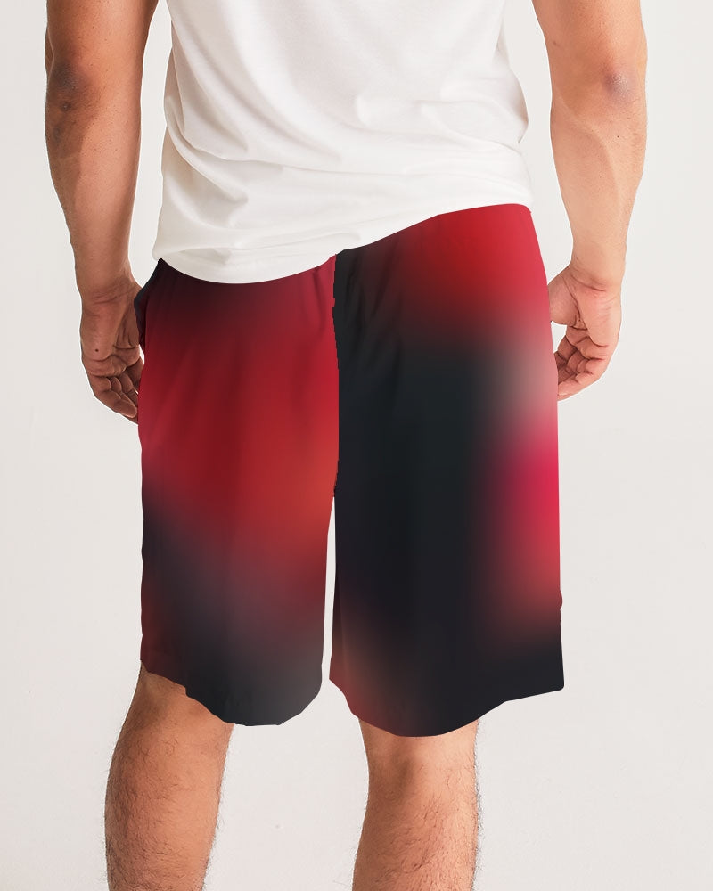 Cherry Bomb Men's Jogger Shorts-cloth-Digital Rawness