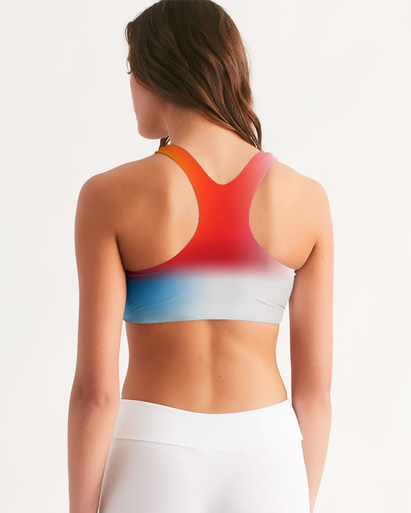 Just A Little Women's Seamless Sports Bra-cloth-Digital Rawness