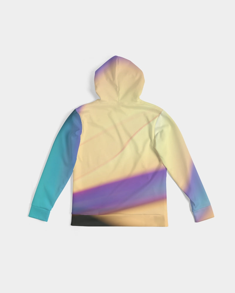 Blue and Tanned Men's Hoodie-cloth-Digital Rawness