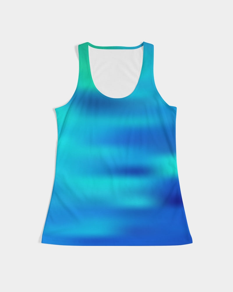 Ocean Shore Blues Women's Tank Top-cloth-Digital Rawness