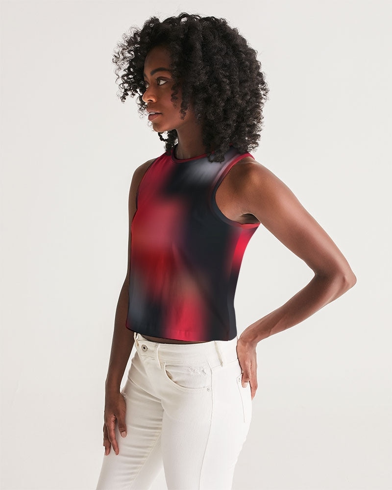 Cherry Bomb Women's Cropped Tank-cloth-Digital Rawness
