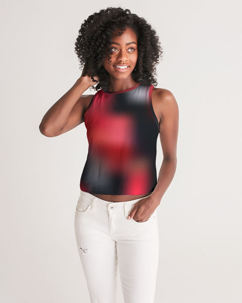 Cherry Bomb Women's Cropped Tank-cloth-Digital Rawness