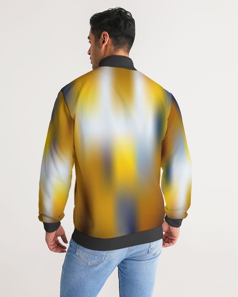 Sun Dust Men's Stripe-Sleeve Track Jacket-cloth-Digital Rawness