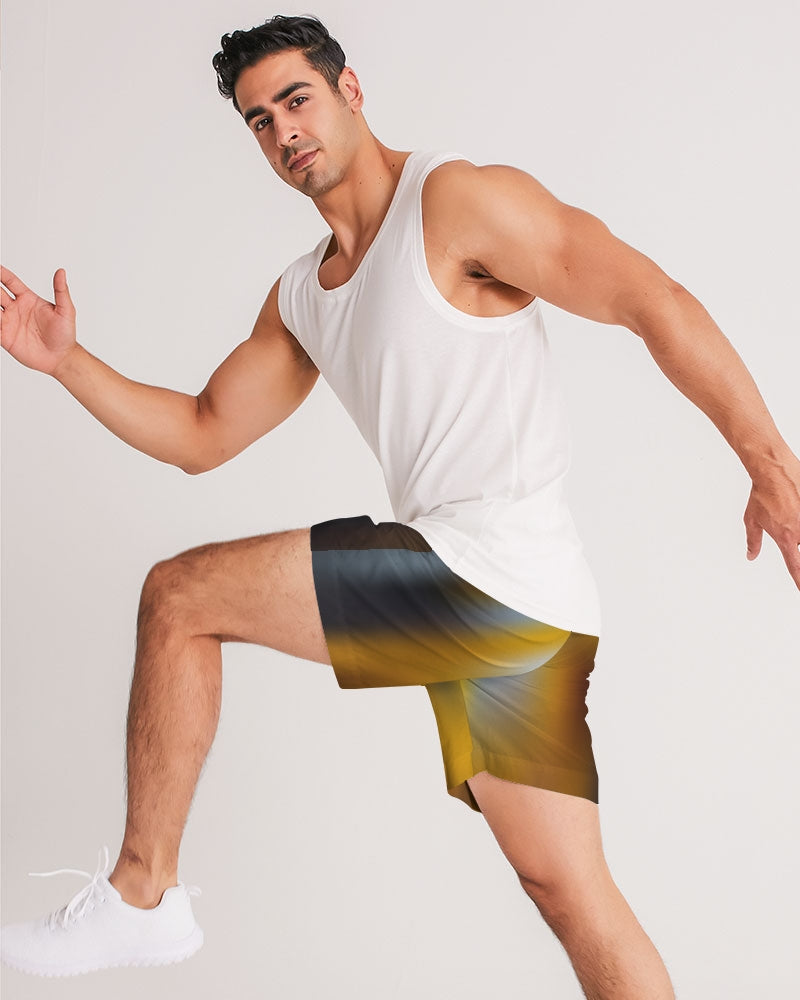 Sun Dust Men's Jogger Shorts-cloth-Digital Rawness