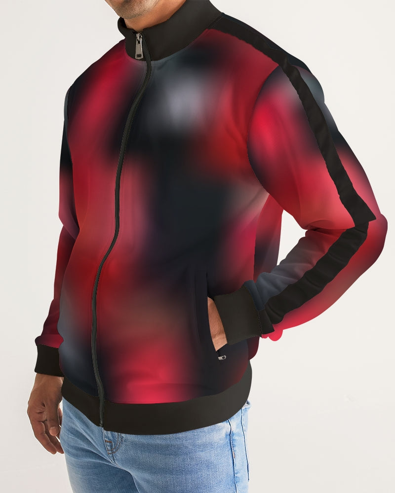 Cherry Bomb Men's Stripe-Sleeve Track Jacket-cloth-Digital Rawness