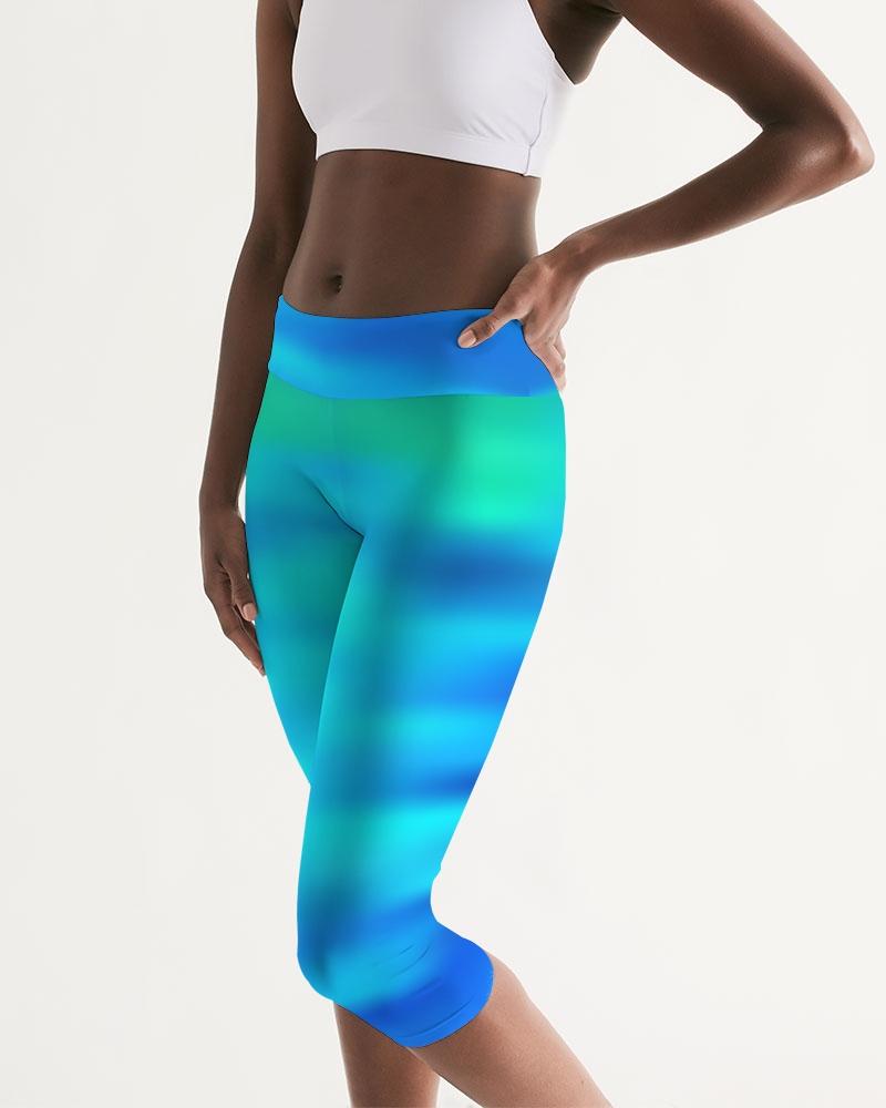 Printed Ombre Mid-Rise Leggings