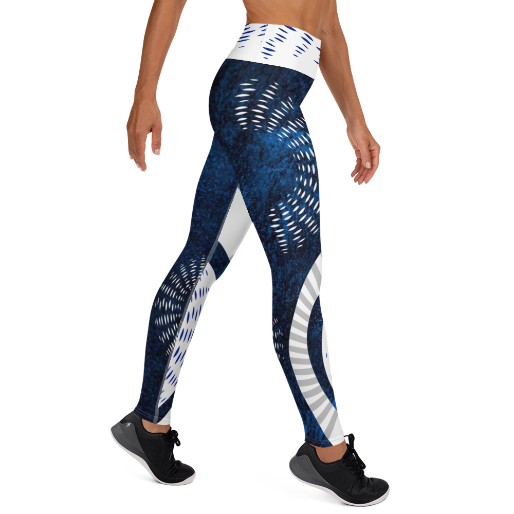 Don't Circle Back Pattern Women's Fitness Leggings-sportwear-Digital Rawness