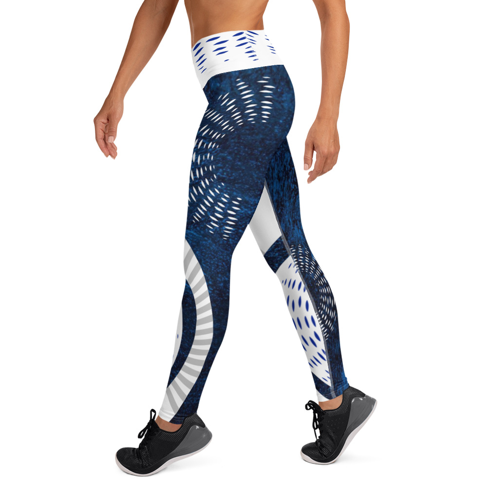 Don't Circle Back Pattern Women's Fitness Leggings-sportwear-Digital Rawness