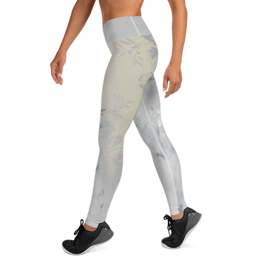 Brunt But Rising Foral Women's Fitness Leggings-Digital Rawness
