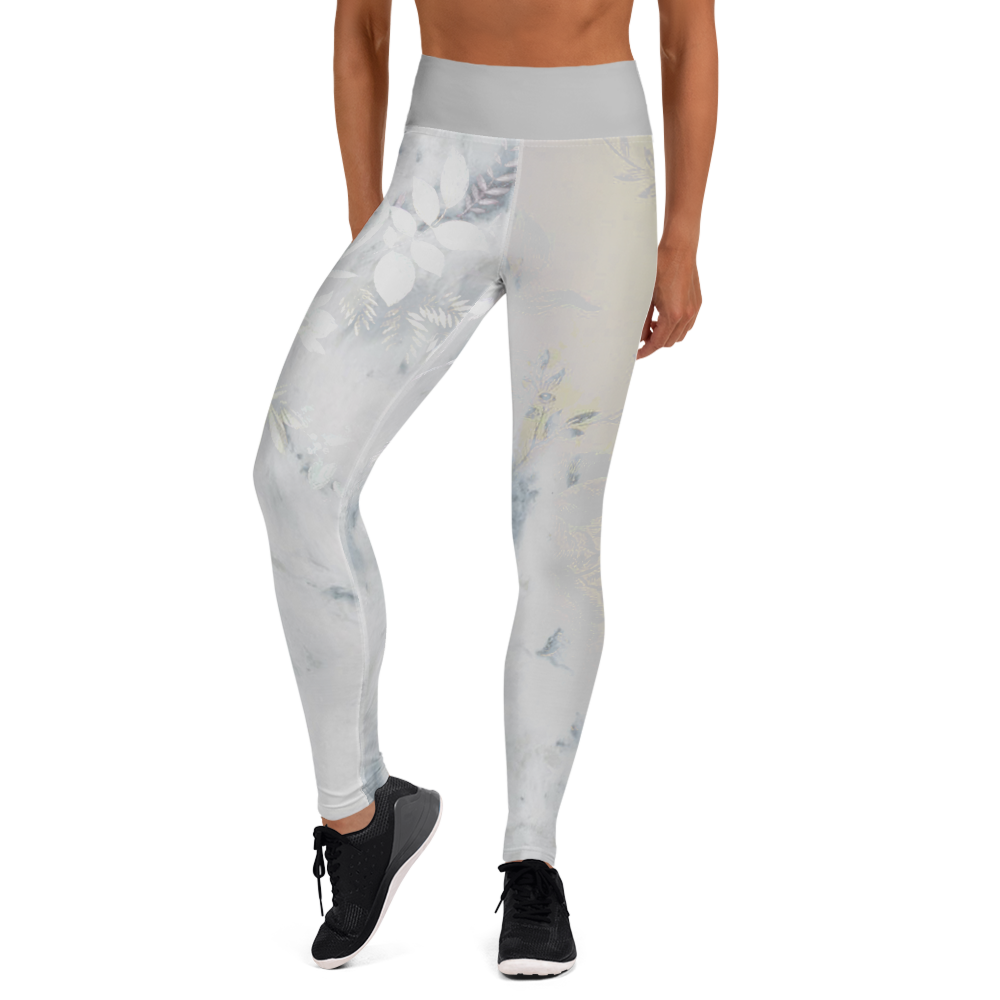 Brunt But Rising Foral Women's Fitness Leggings-Digital Rawness