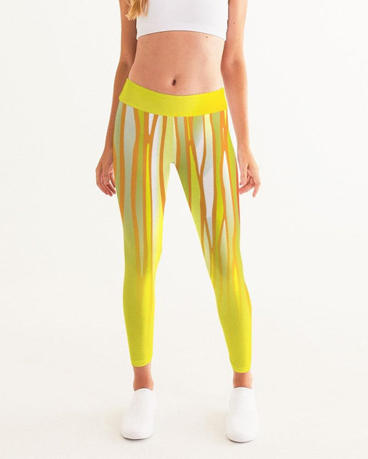 Yellow Rage's Women's Activewear Leggings-cloth-Digital Rawness
