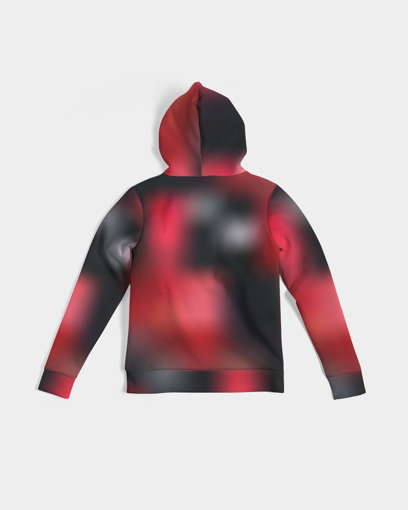 Black Women's Hoodie-Digital Rawness