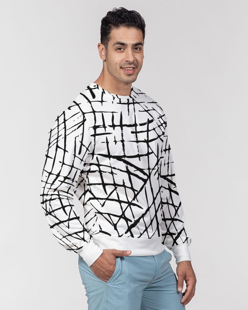 Lines and Pops Men's Sweater-cloth-Digital Rawness