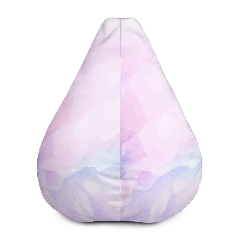 Pinky Cloud Bean Bag Chair w/ filling-Bean Bag-Digital Rawness