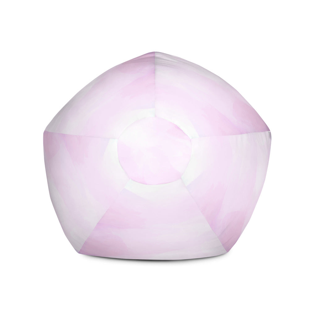 Pinky Cloud Bean Bag Chair w/ filling-Bean Bag-Digital Rawness