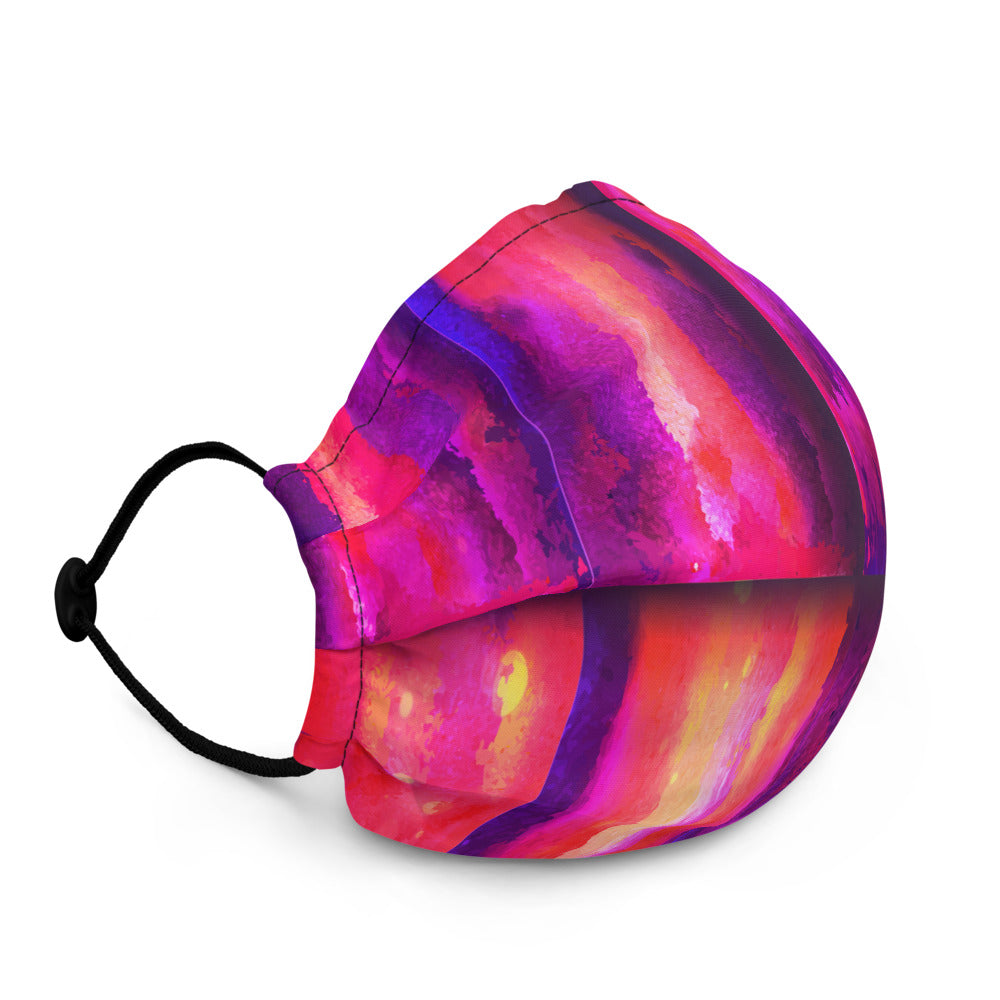 Watercolor - Cloth Face Mask - Digital Rawness