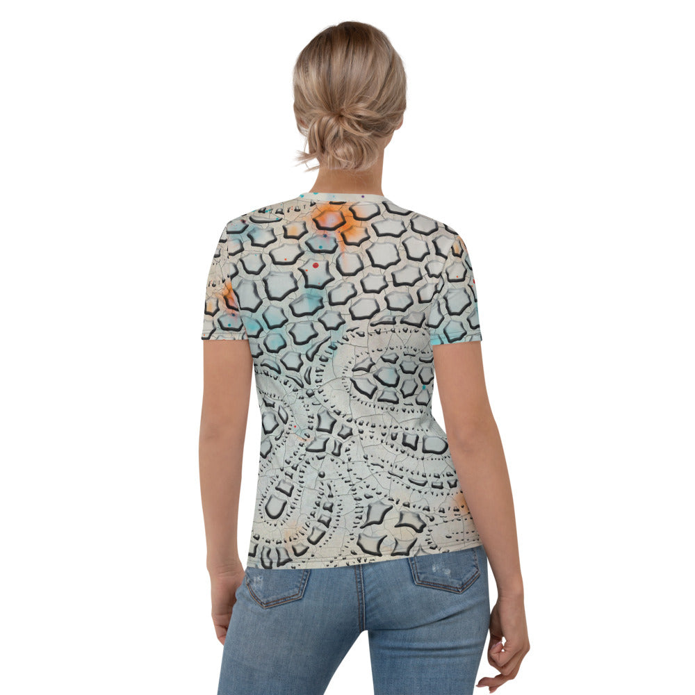 Tan Women's Shirt-Digital Rawness