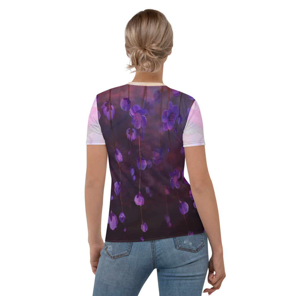 Purple Women's Shirt-Digital Rawness