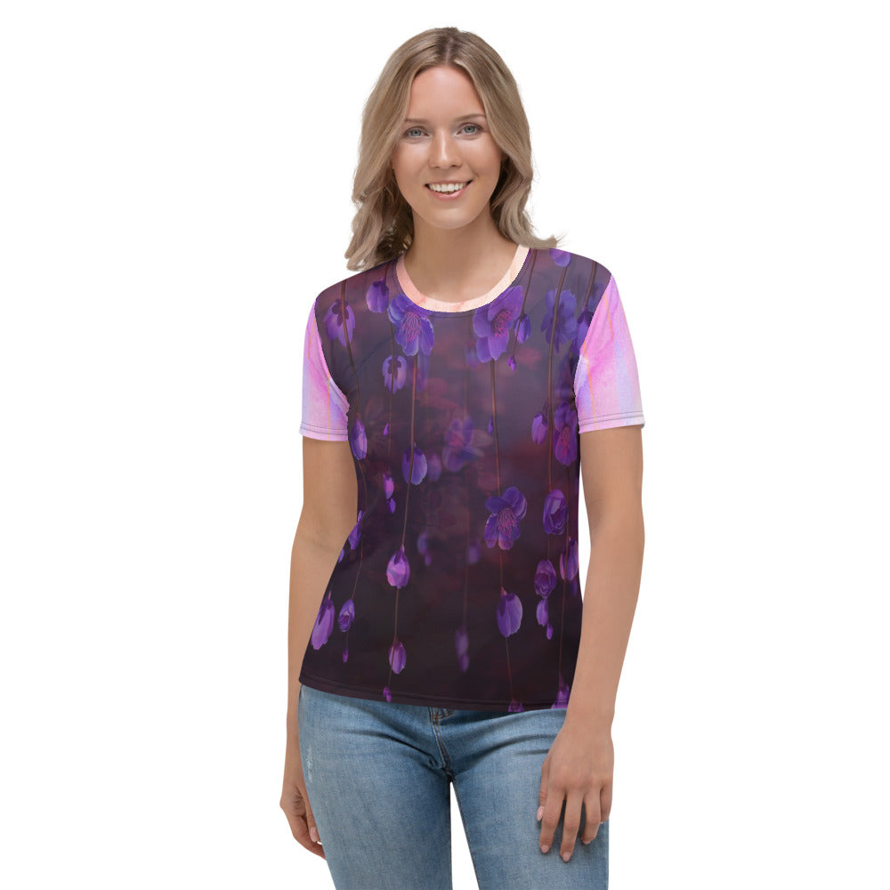 PRETTY DRIPPIN Women's Shirt-Digital Rawness