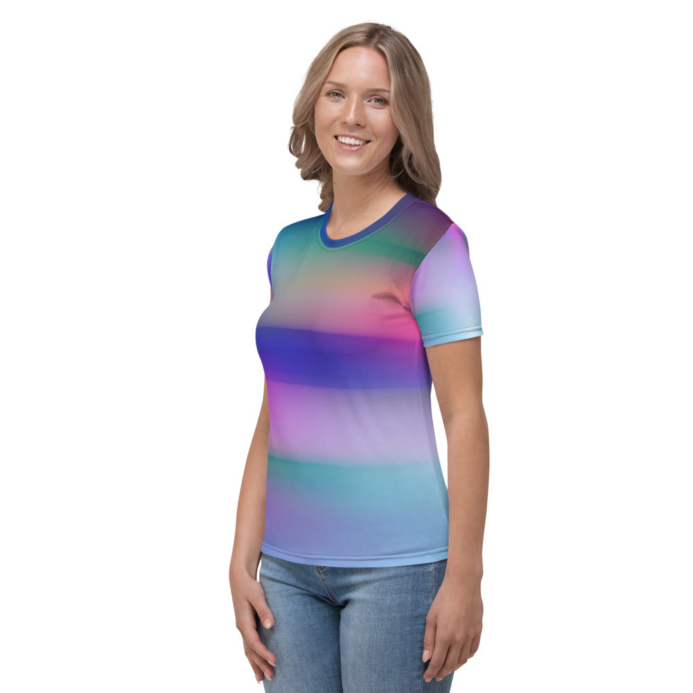 Women's Shirt - Bright Lights Glam - Digital Rawness