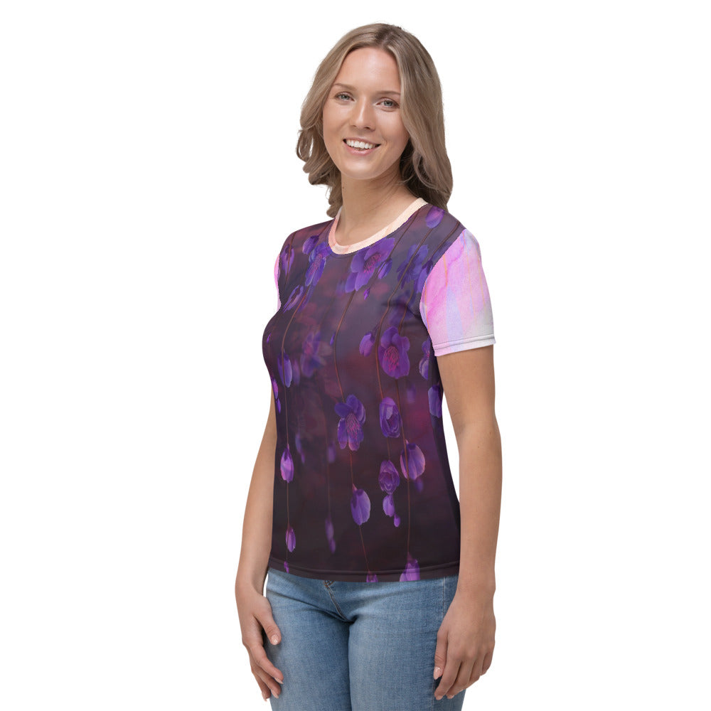 PRETTY PURPLE Women's Shirt-Digital Rawness