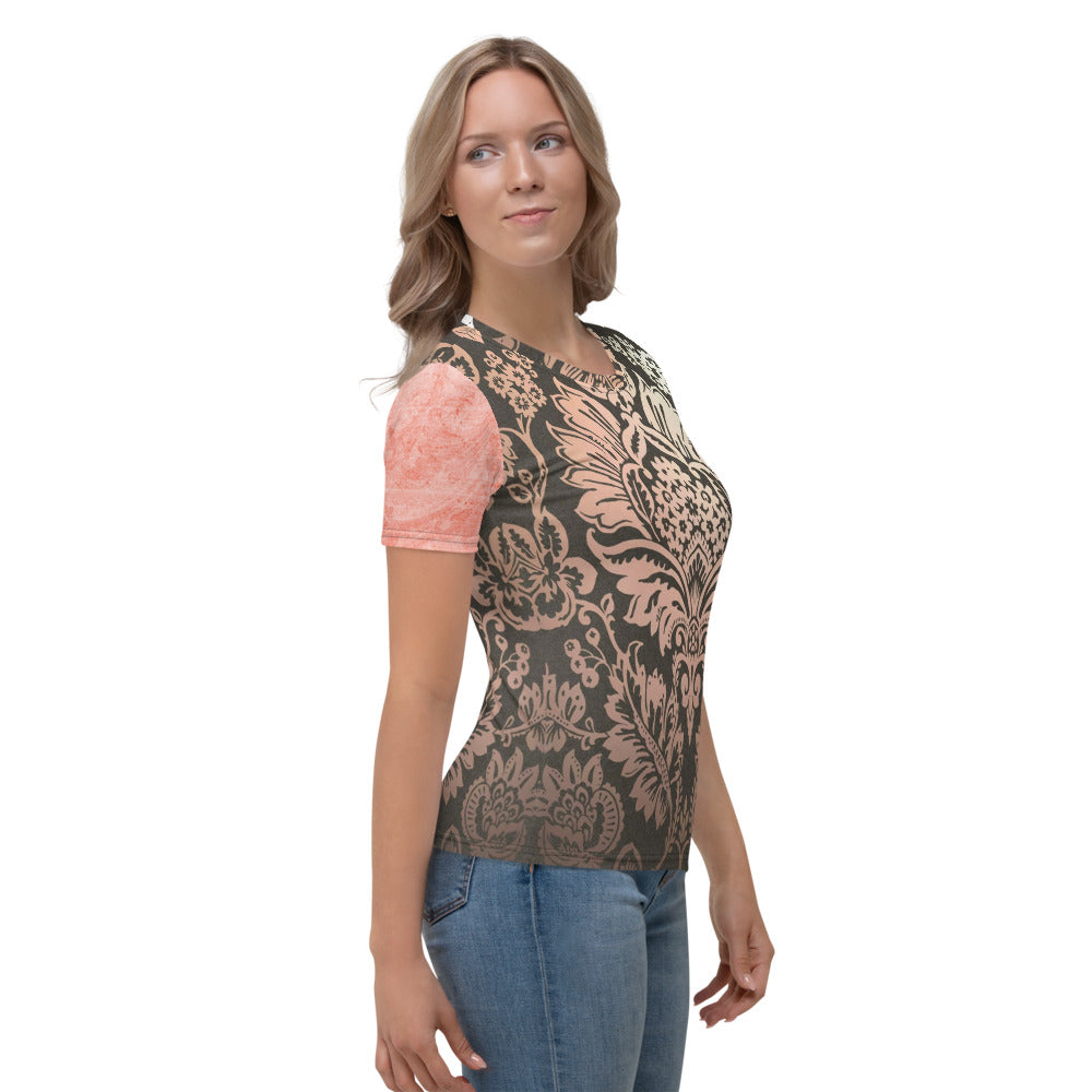 JUST PEACHY Women's Shirt-Digital Rawness