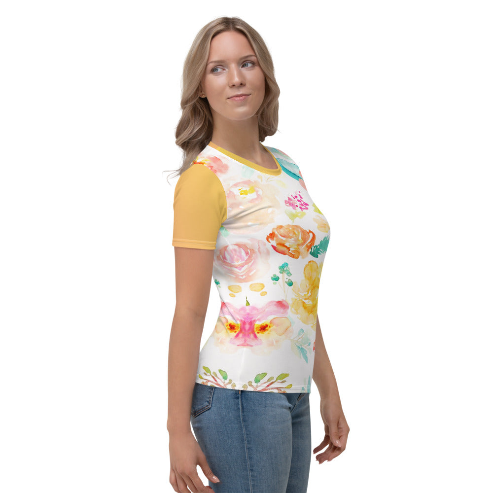 Women's Shirt - SUMMER FLOWERING - Digital Rawness