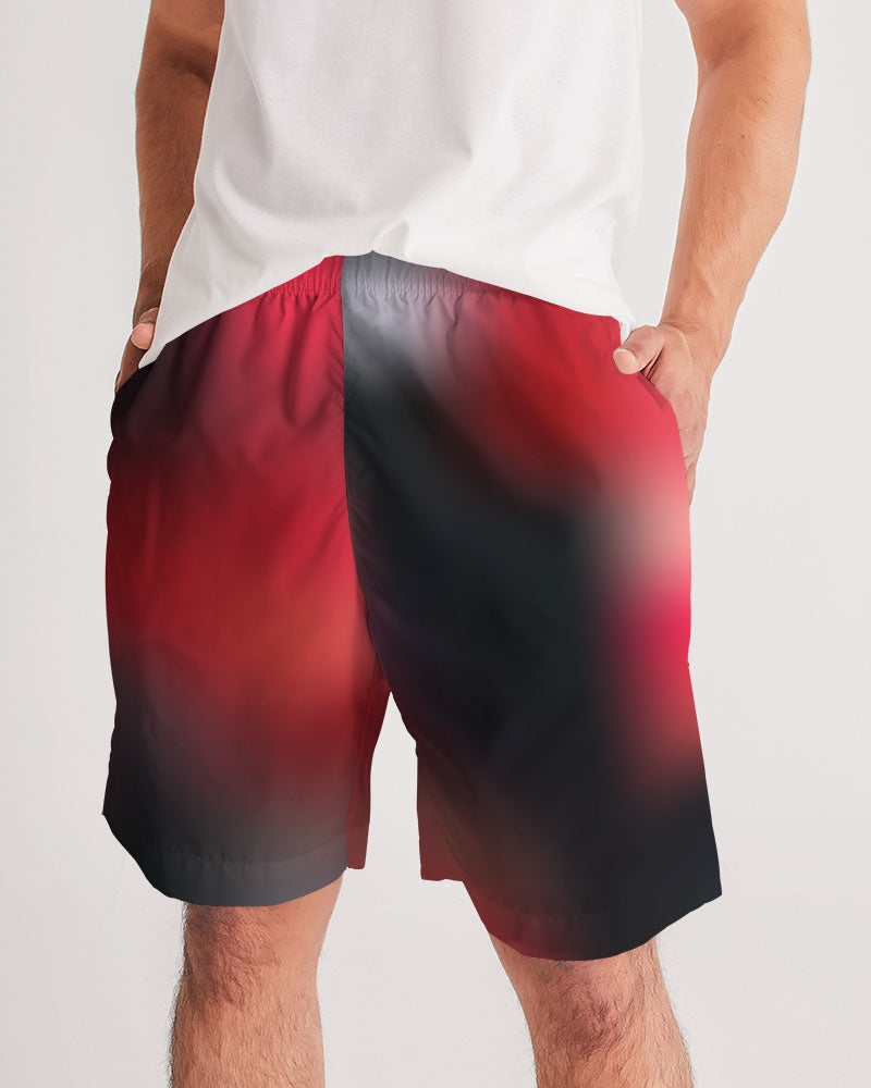 Cherry Bomb Men's Jogger Shorts-cloth-Digital Rawness