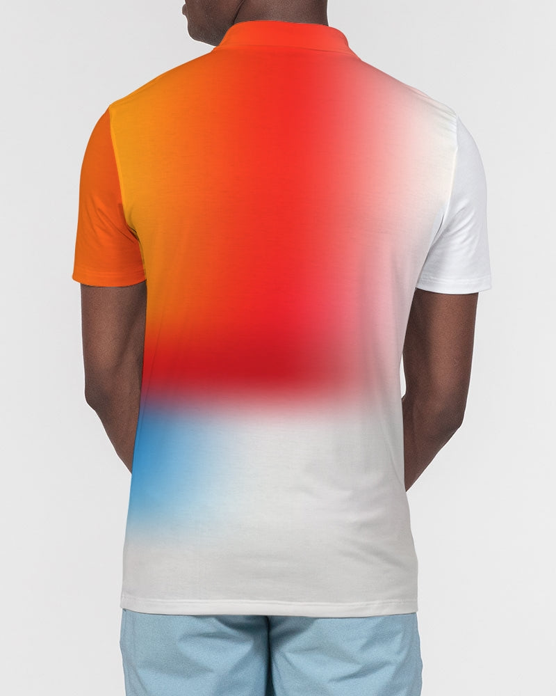 Just A Little Men's Slim Fit Polo-cloth-Digital Rawness