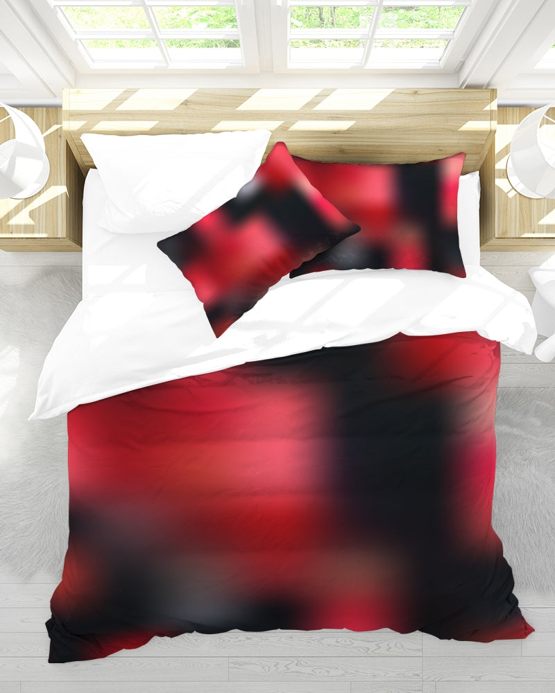 Cherry Bomb Queen Duvet Cover Set-home goods-Digital Rawness