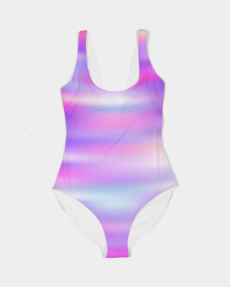 Pretty Punch Women's One Piece Swimsuit-cloth-Digital Rawness