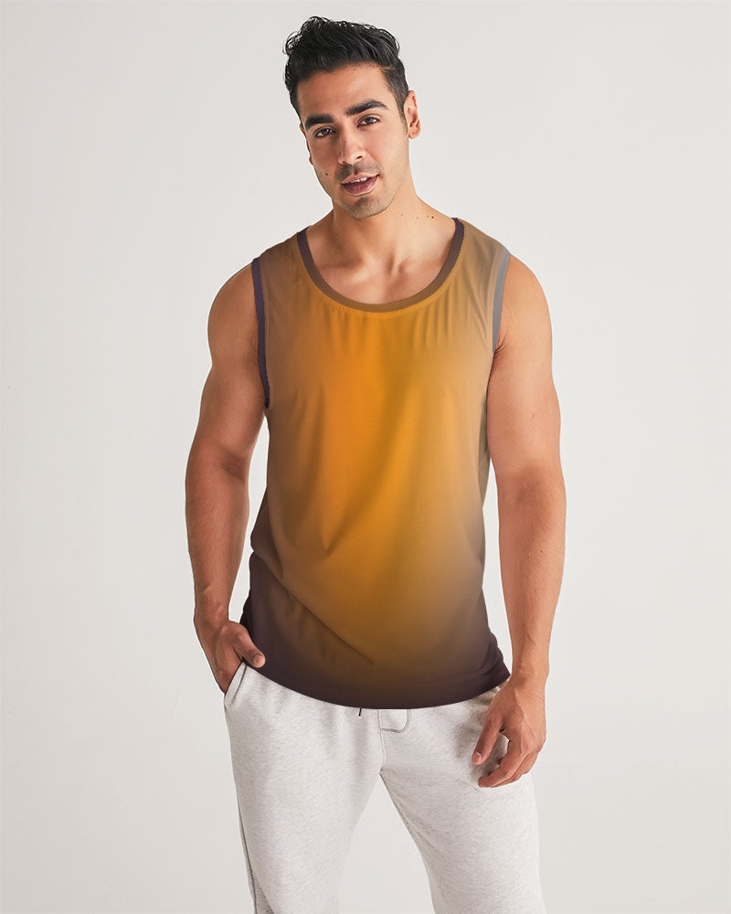 Smokey Orange Men's Tank-cloth-Digital Rawness