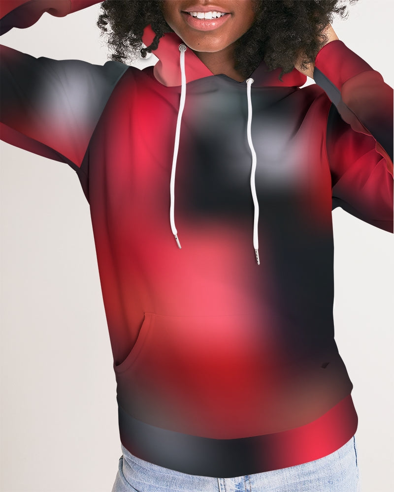 Women's Hoodie-Digital Rawness